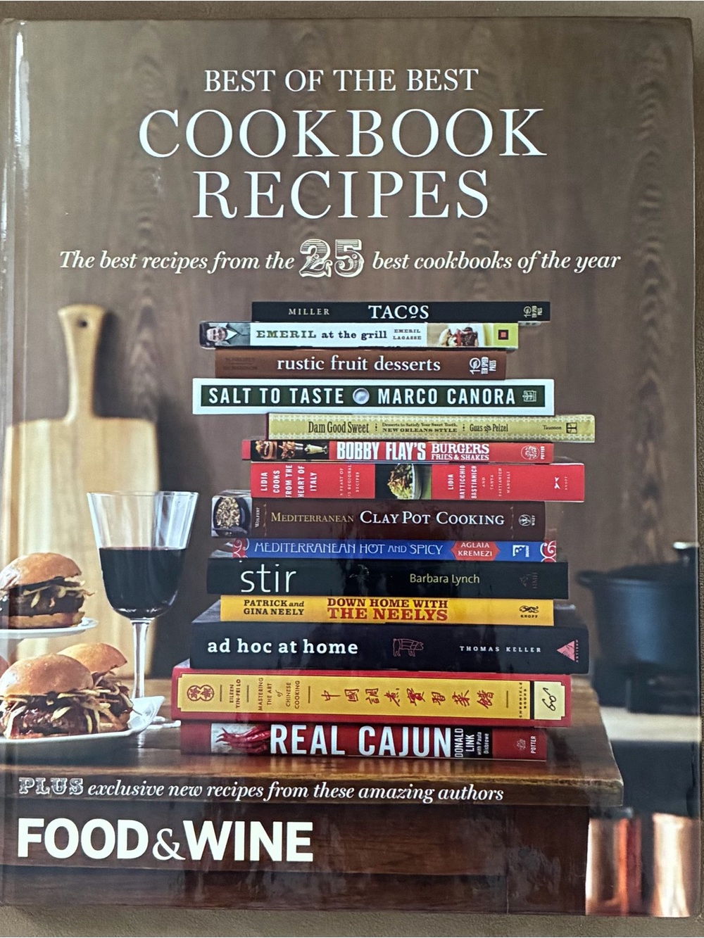 Food & Wine 2010 Best of the Best Cookbook Hardcover